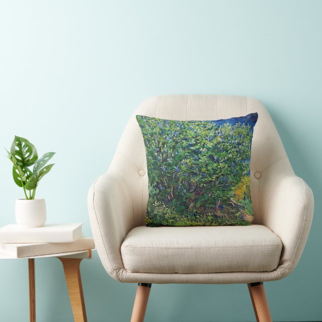 Coussin Van Gogh - Lilac Bush (Chaise)