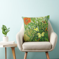 Van Gogh - Papillons et pavots