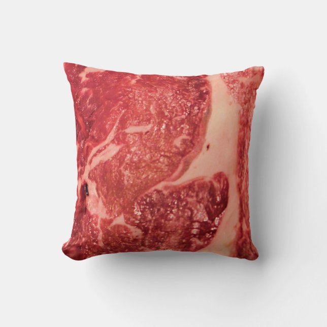 Coussin Vapeur de Ribeye de viande crue (Recto)