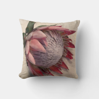 Coussin Variantes de tailles d'oreiller Protea aquarelle