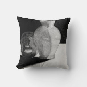Coussin Vase avec sphère