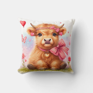 Coussin Veau Papillon – Douceur Romantique