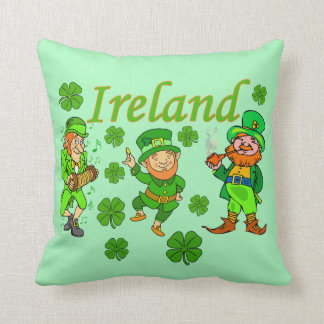 Coussin Vecteur - trèfle Irlande de lutin