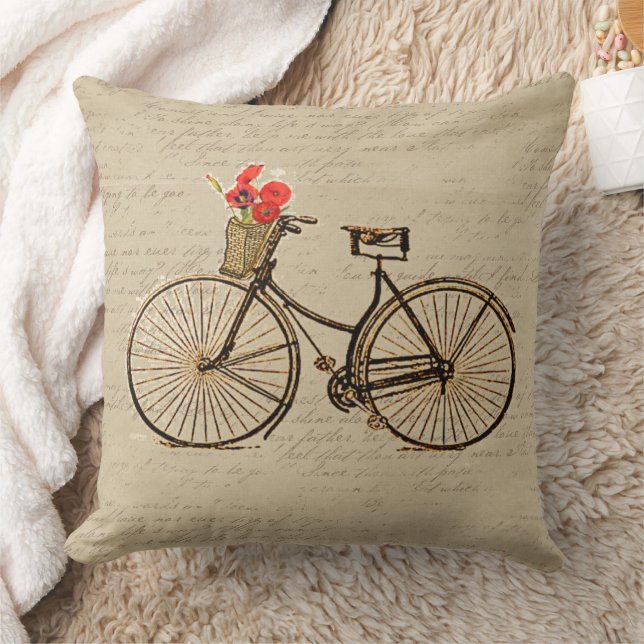 Coussin Vélo vintage (Couverture)