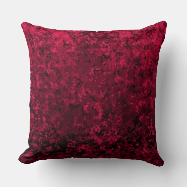 Coussin Velvet rouge (Recto)