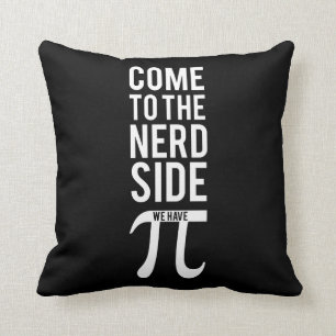 Coussin Venez au côté nerd