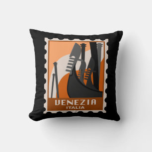 Coussin Venise Italie, Venise Italie, Italie Vintage