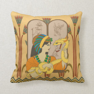 Coussin Vermicellis sur le papyrus