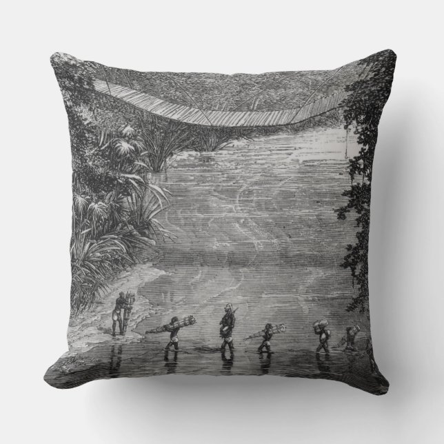 Coussin Verney Lovett Cameron (1844-94) croisant le Lulin (Recto)