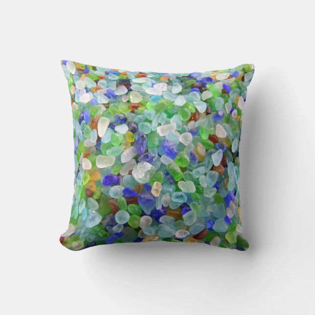 Coussin Verre de mer (Recto)