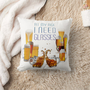 Coussin verres à bière SlipperyJoe's verres pilsner steins