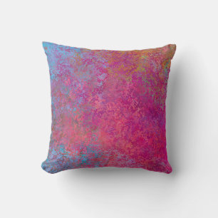 Coussin Verser acrylique Abstrait pour coucher de soleil m