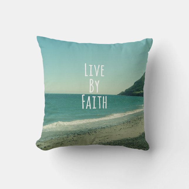 Coussin Verset biblique (Recto)