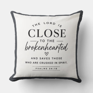 Coussin Verset biblique - Le Seigneur est proche