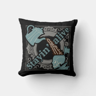 Coussin Versez le café !