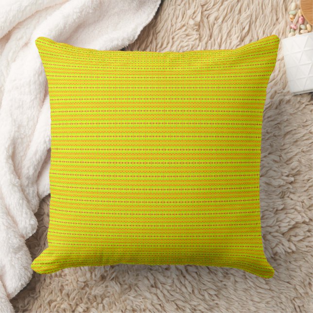 Coussin vert abstrait moderne (Couverture)
