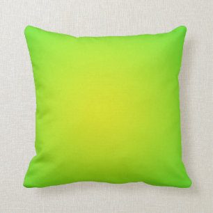 Coussin vert de la chaux