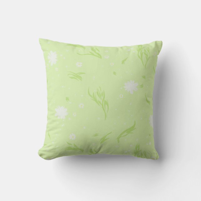 Coussin vert doux (Recto)