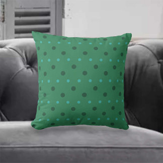 Coussin vert du Vermont