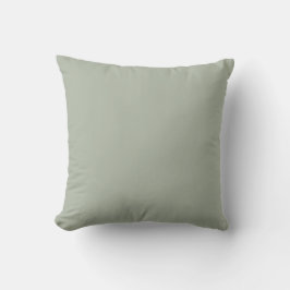 Coussin vert fumée
