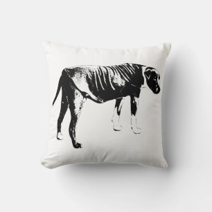 Coussin Veste graphique, accent reposant