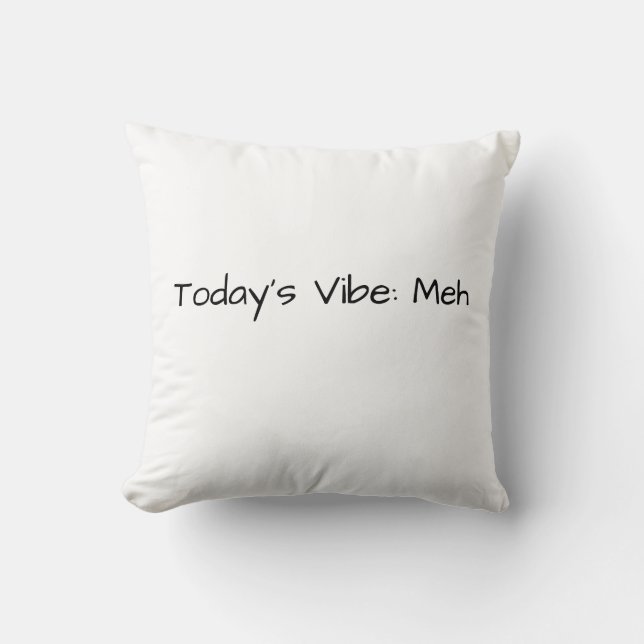 Coussin Vibe Drôle (Recto)