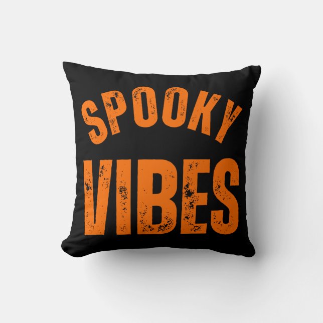 Coussin VIBES éffrayantes (Recto)