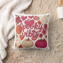 Coussin Vibes éffrayantes - Halloween