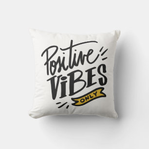 Coussin Vibrations Positives Motivation Réussite Attitude