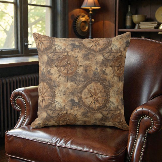 Coussin Victorian Steampunk Gears (Créateur téléchargé)