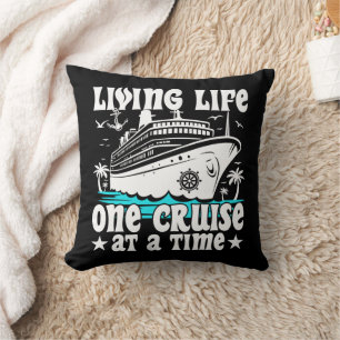 Coussin Vie Une Croisière À La Fois Famille Croisière
