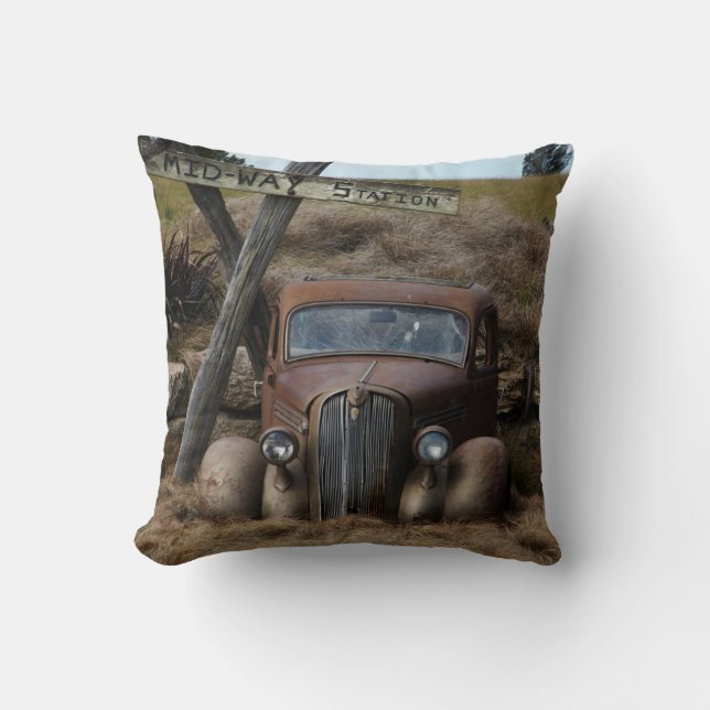 Coussin Vieille voiture (Recto)