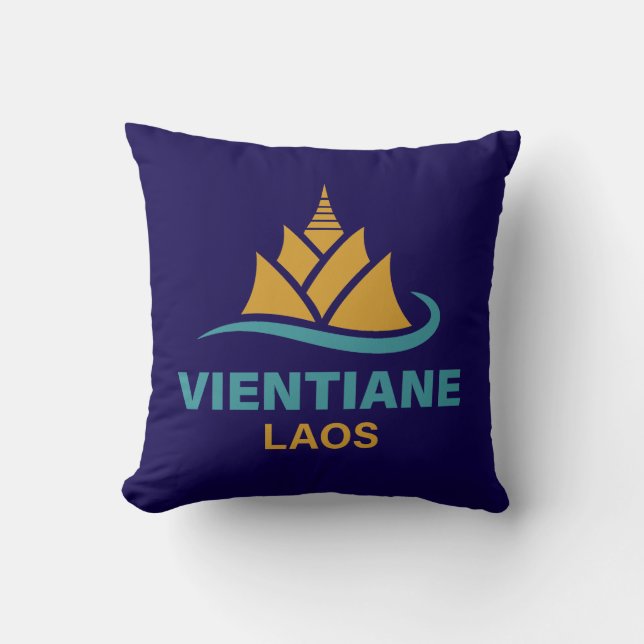Coussin Vientiane Laos Southeast Asia (Recto)