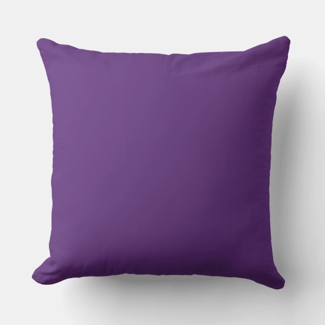 Coussin Vierge Créez votre propre - Violet (Recto)