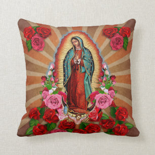 Coussin Vierge Marie Notre-Dame de Guadalupe Jeu d'oreille