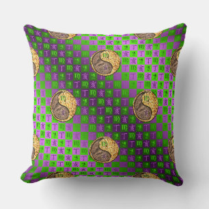 Coussin Vierge & Sanglier de Feu