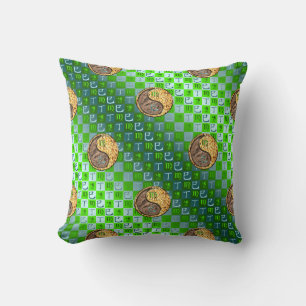 Coussin Vierge & Serpent de Métal