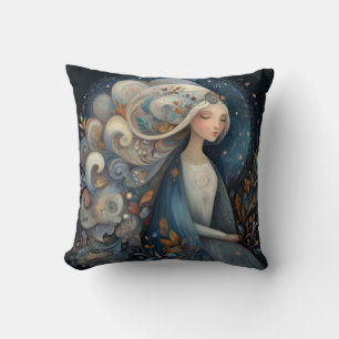 Coussin Vierge Vierge Zodiaque Astrologie Anniversaire Mys