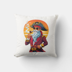 Coussin Vieux capitaine pirate