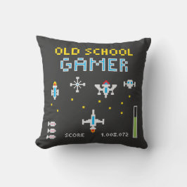 Coussin Vieux Gamer - Stellarship - Jeu d'oreiller