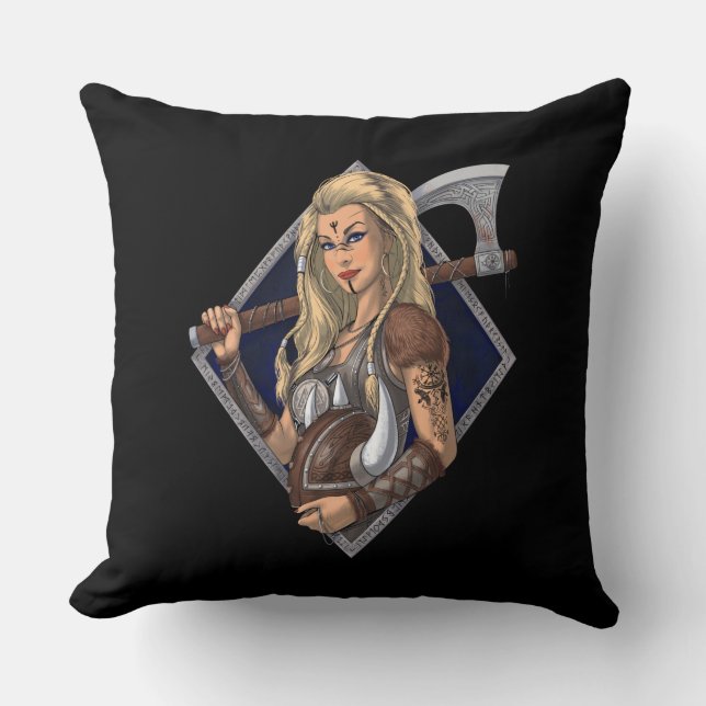 Coussin Viking Warrior (Recto)
