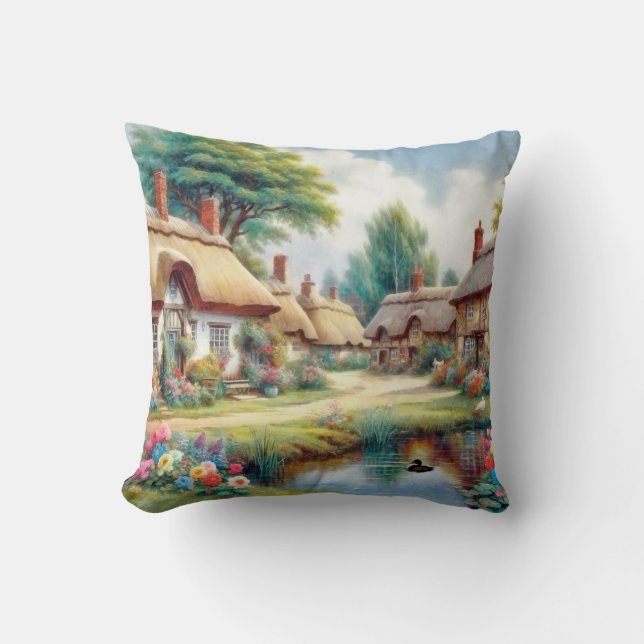 Coussin Village (Recto)