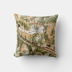 Coussin Village forestier de la voie ferrée du gland sage