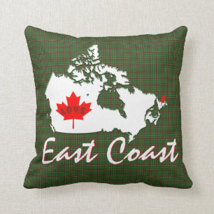 Coussin Ville de Pin du Canada de personnaliser de