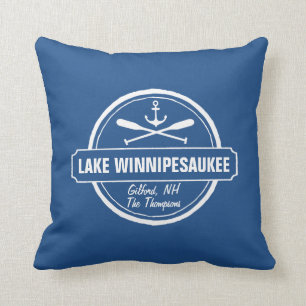 Coussin Ville faite sur commande de Winnipesaukee NH de