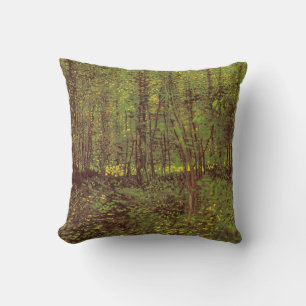 Coussin Vincent van Gogh - Arbres et sous-bois