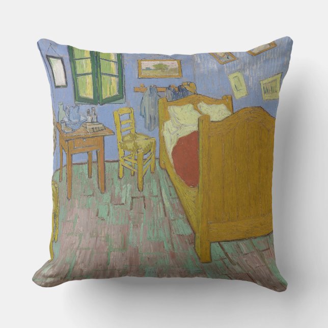Coussin Vincent Van Gogh Bedrome Painting (Recto)