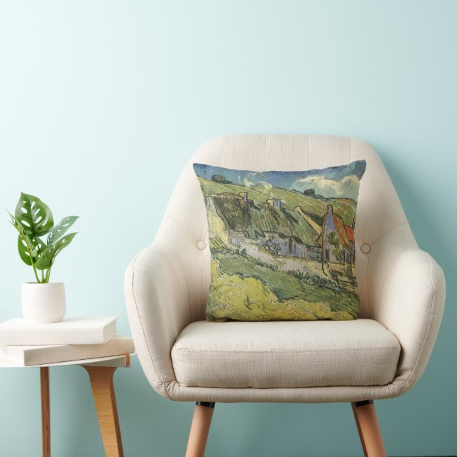 Coussin Vincent van Gogh - Chaumières (Chaise)