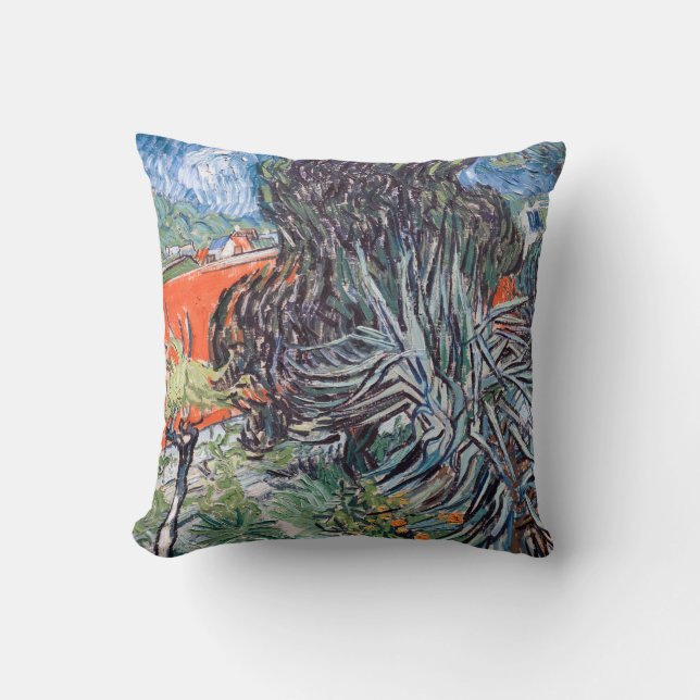 Coussin Vincent van Gogh - Doctor Gachet's Garden (Recto)