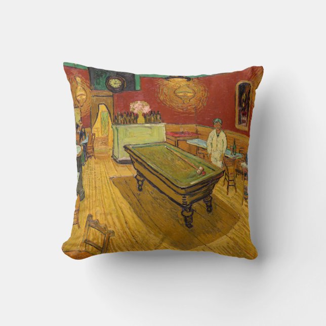 Coussin Vincent van Gogh - Le Night Café (Recto)